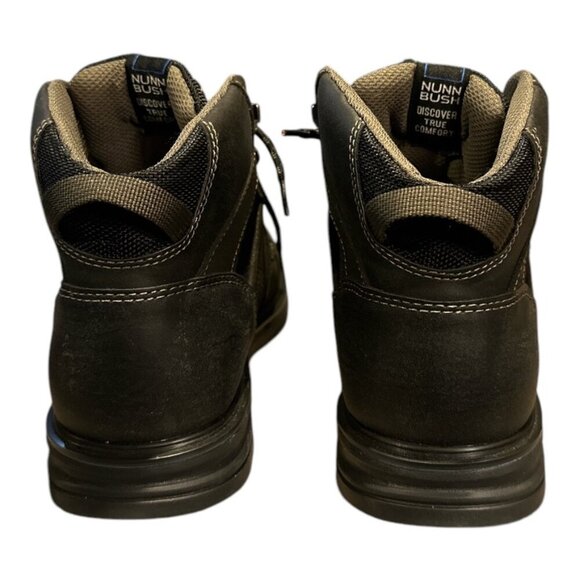 Nunn Bush Men’s Luxor Waterproof Plain Toe Chukka Boot | Charcoal | Size 7.5 M - Picture 4 of 10